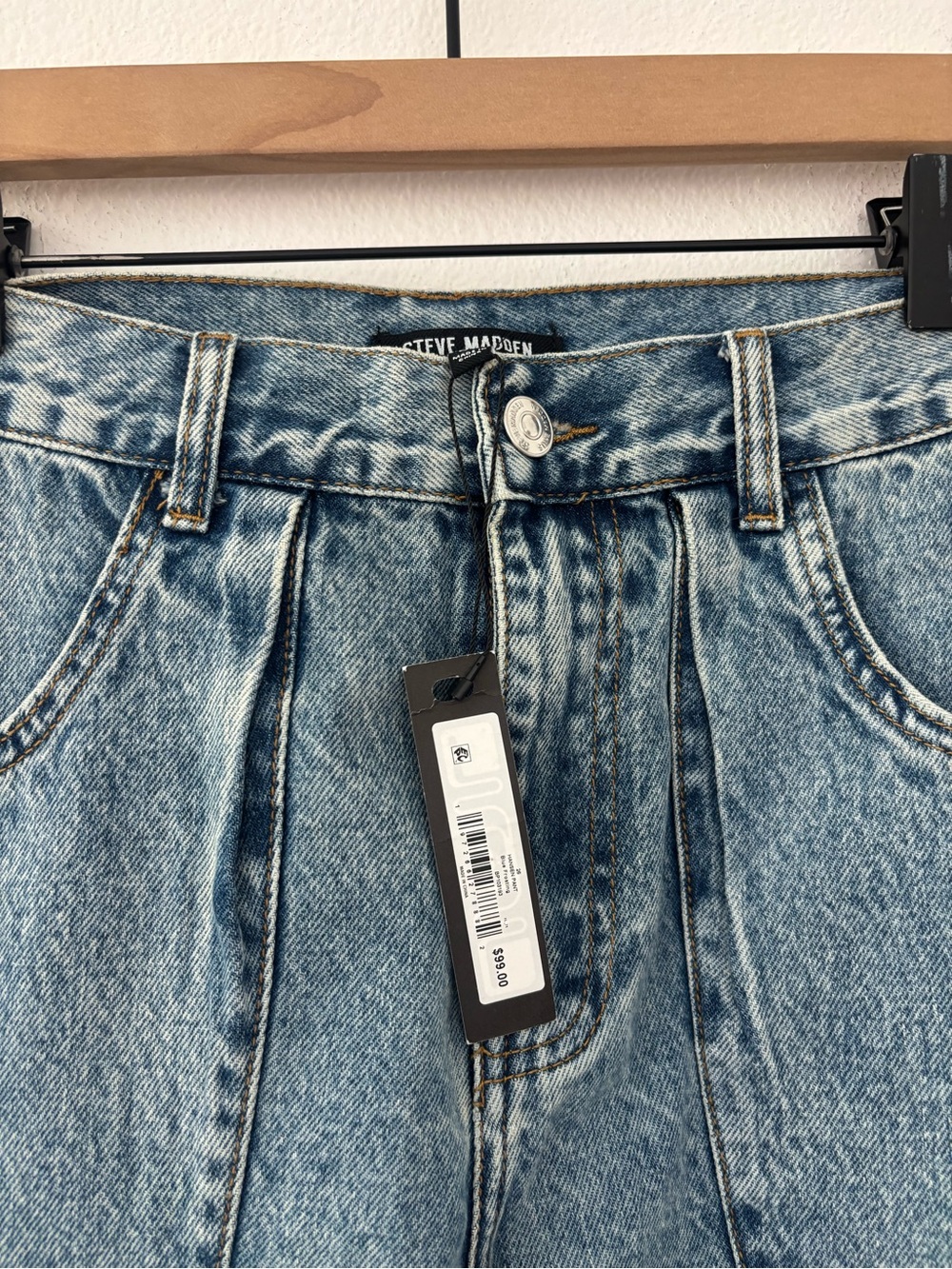 Steve Madden barrel jeans new nwt - Picture 3 of 3